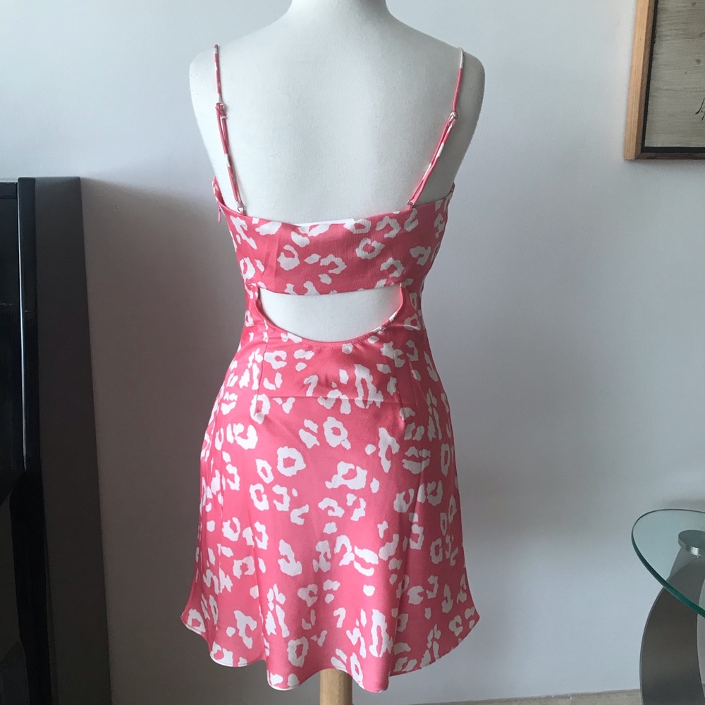 🎄CYBER SALE🎄Say No More Pink Leopard Print Mini Dress - Picture 8 of 8